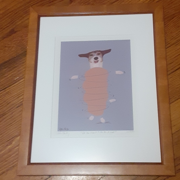 Ken Bailey signed serigraph
